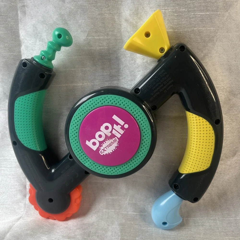 Bop It Extreme Hasbro 2022 Handheld Electronic Game Tested Working